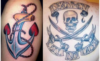 Pirate Tattoos on Get Pirate Tattoos Now