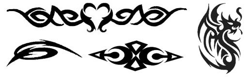Free Tattoo Designs - Tribal, Zodiac, Cross, Star Tattoos &amp; Ideas