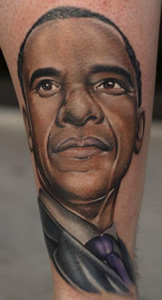 obama tattoo