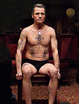 Viggo's Tattoos in Eastern Promises